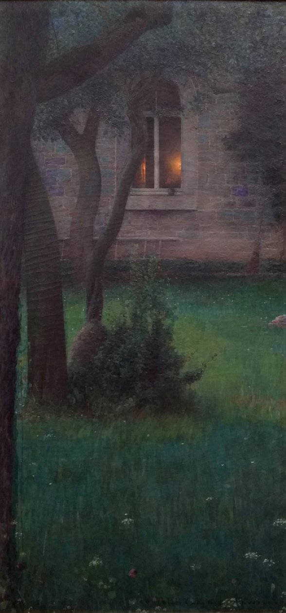 O hall de entrada de Louis Welden Hawkins