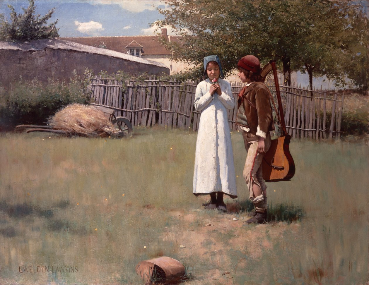 Les Preludes (óleo sobre tela) de Louis Welden Hawkins