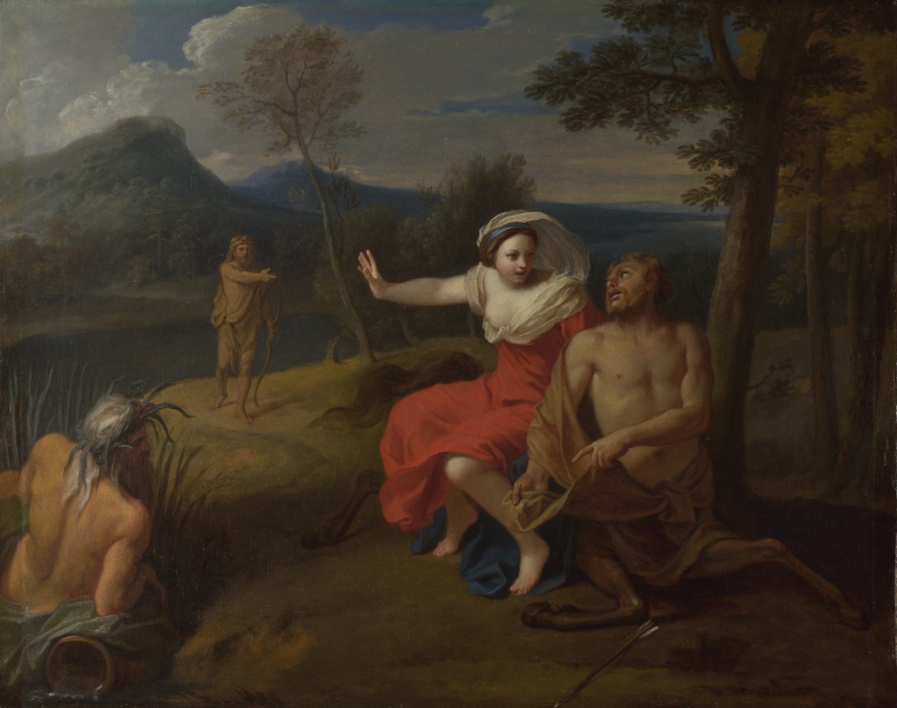 Nessus e Dejanira, cerca de 1705 de Louis de Boullogne the Younger