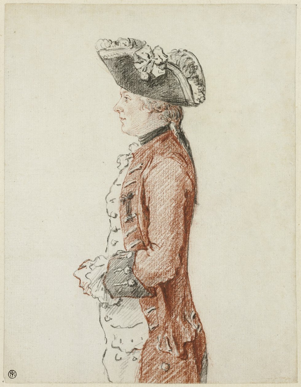 Retrato do Cavaleiro de Lézay de Louis de Carmontelle