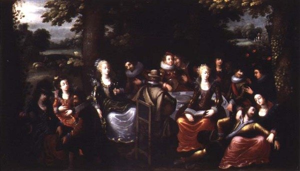 Festa no Jardim de Louis de Caullery