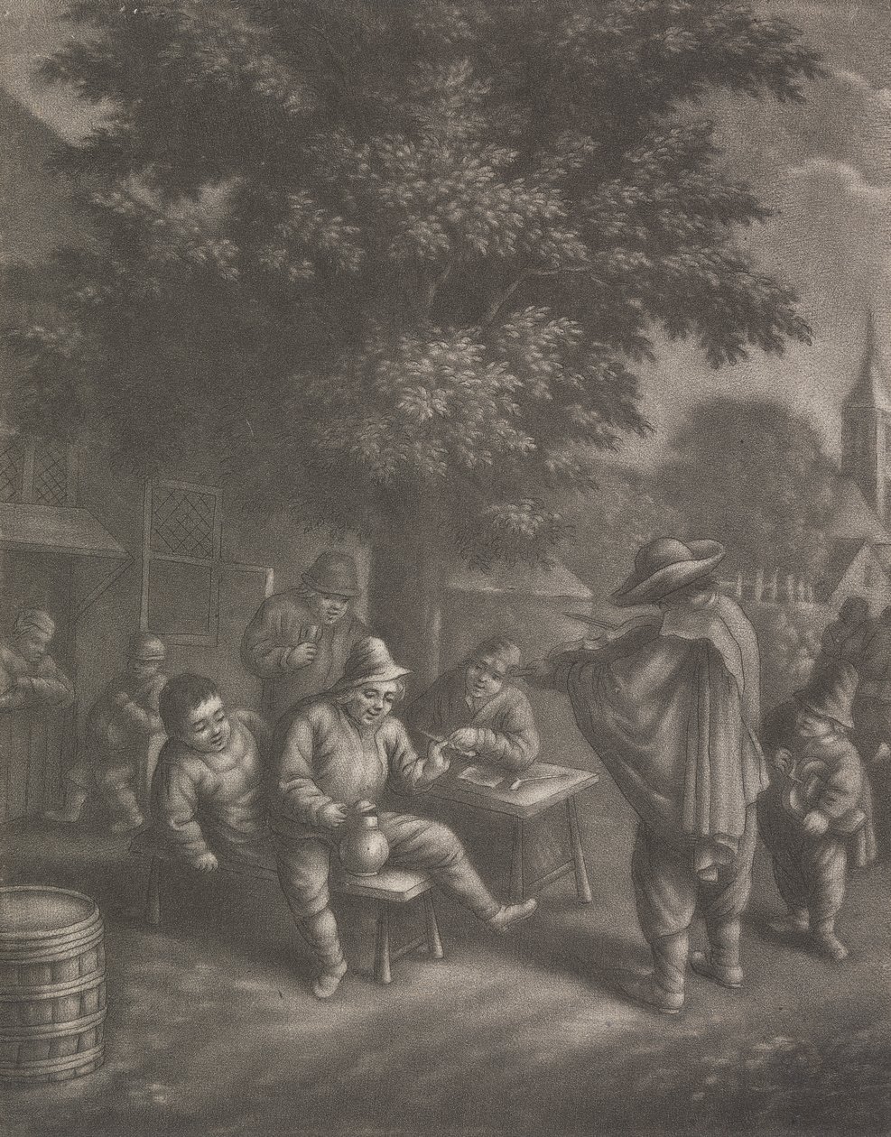 Músicos errantes de Louis de Fontaine