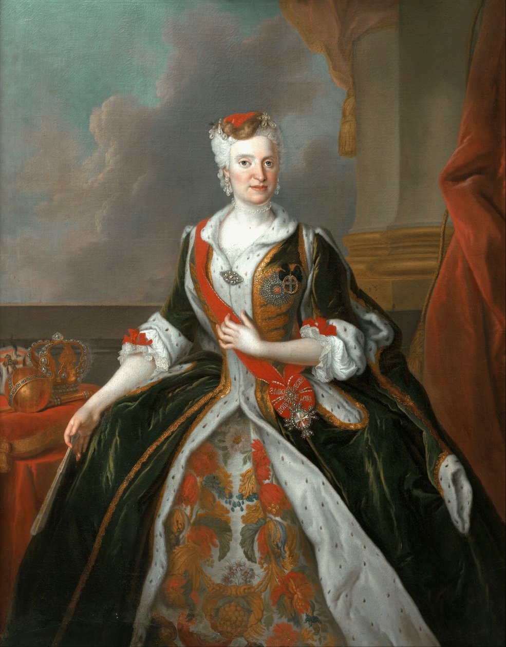 Retrato de Maria Josefa de Áustria de Louis de Silvestre