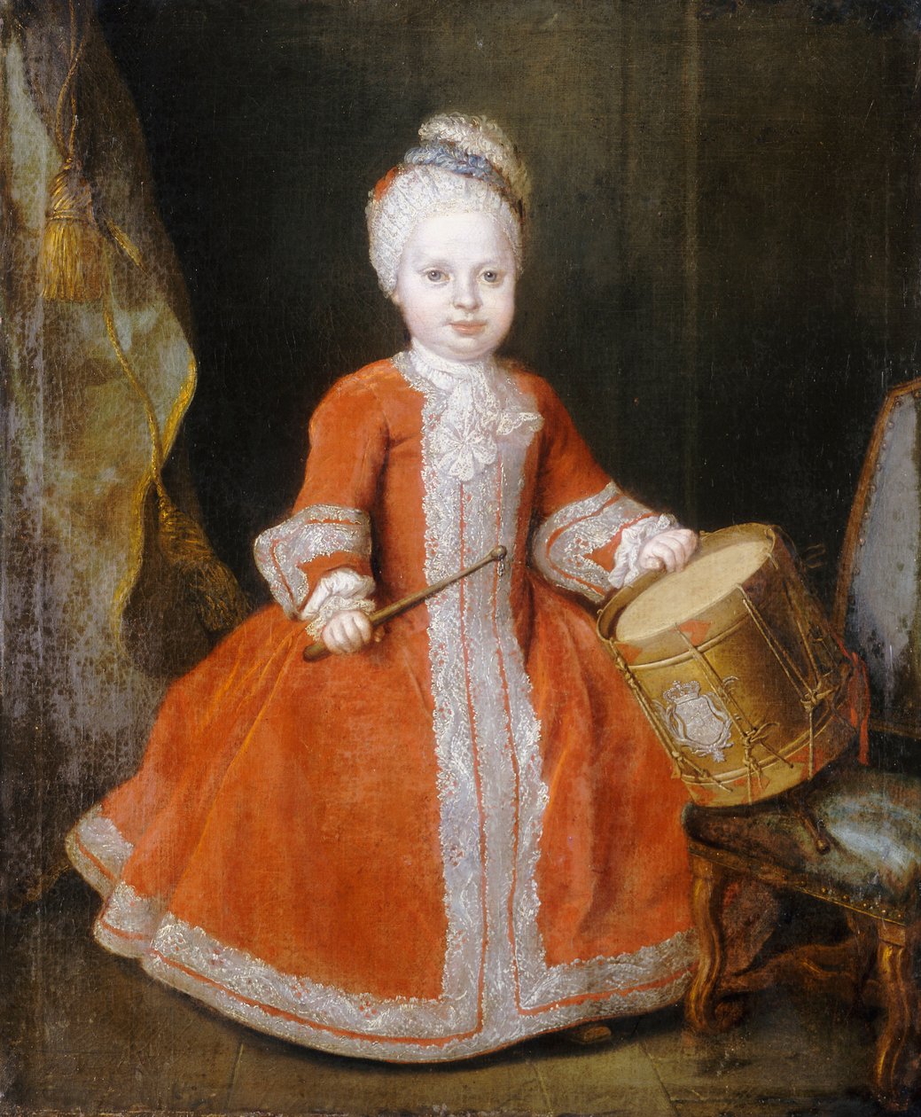 Retrato do príncipe Xavier da Saxônia de Louis de Silvestre