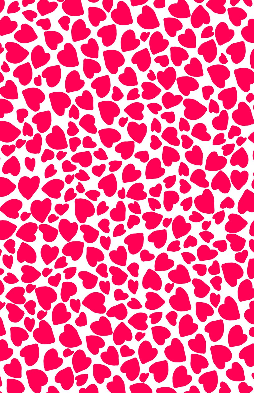 Animal Print Heart, 2014 (imagem digital) de Louisa Hereford