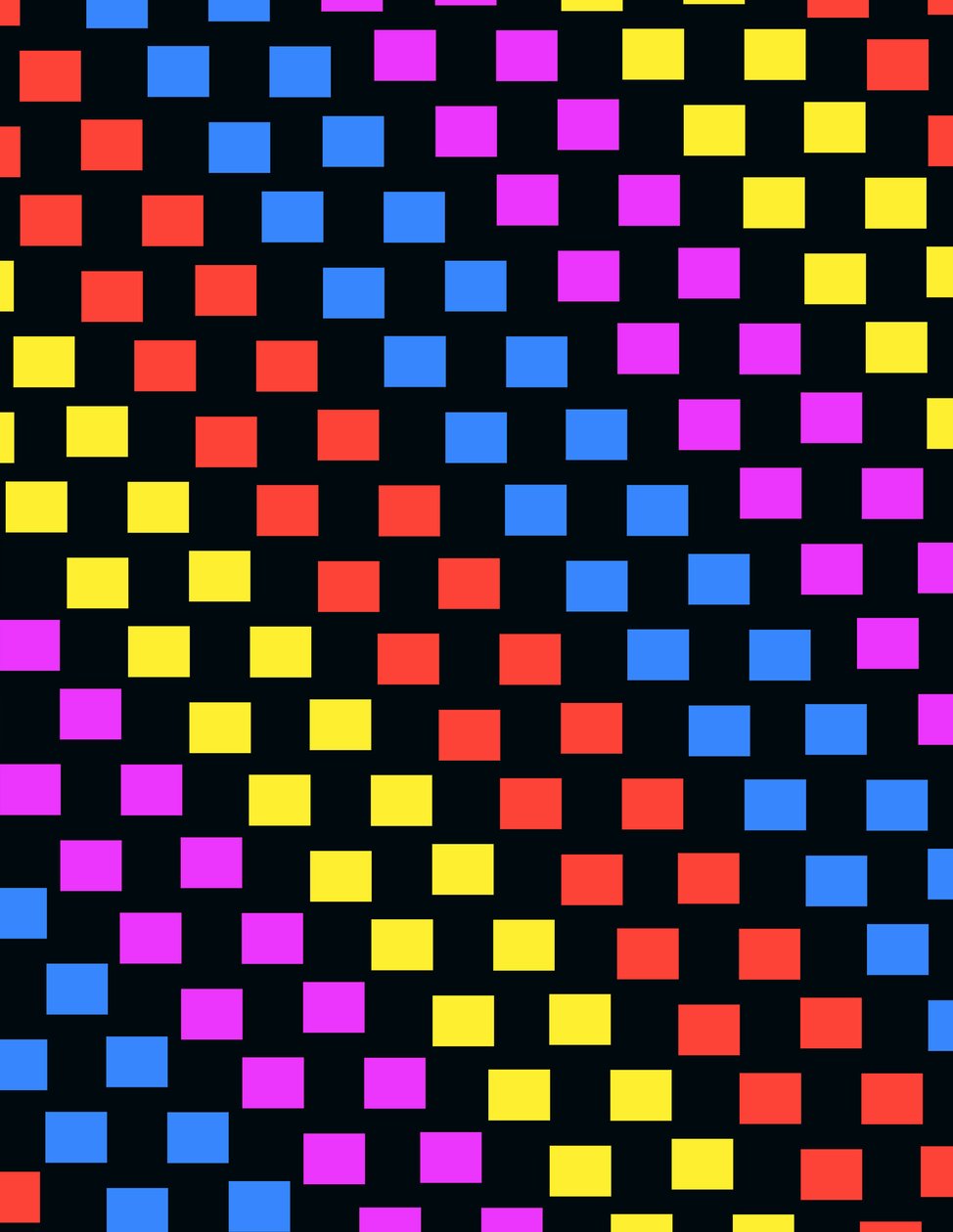 Quadrados coloridos (digital) de Louisa Hereford