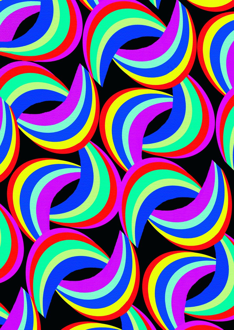 Impressão de arco-íris (digital) de Louisa Hereford