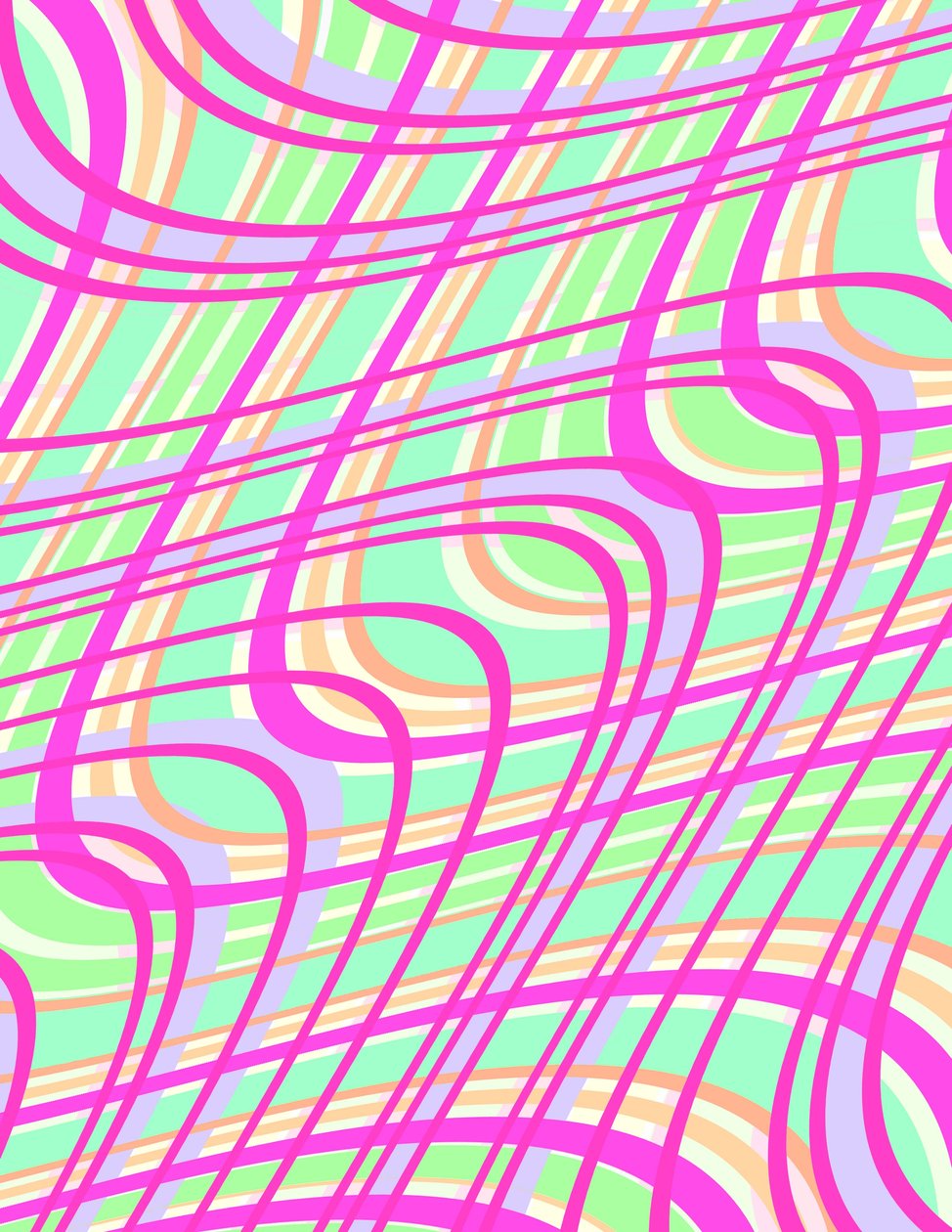 Swirly Check, 2011 (digital) de Louisa Hereford