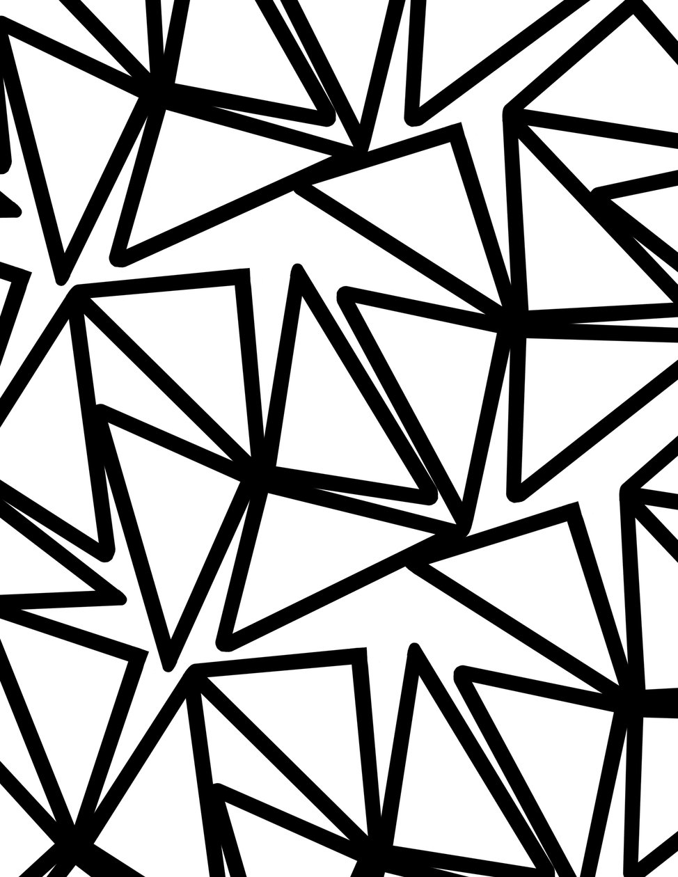 Triângulos, 2011, Mídia Digital de Louisa Hereford