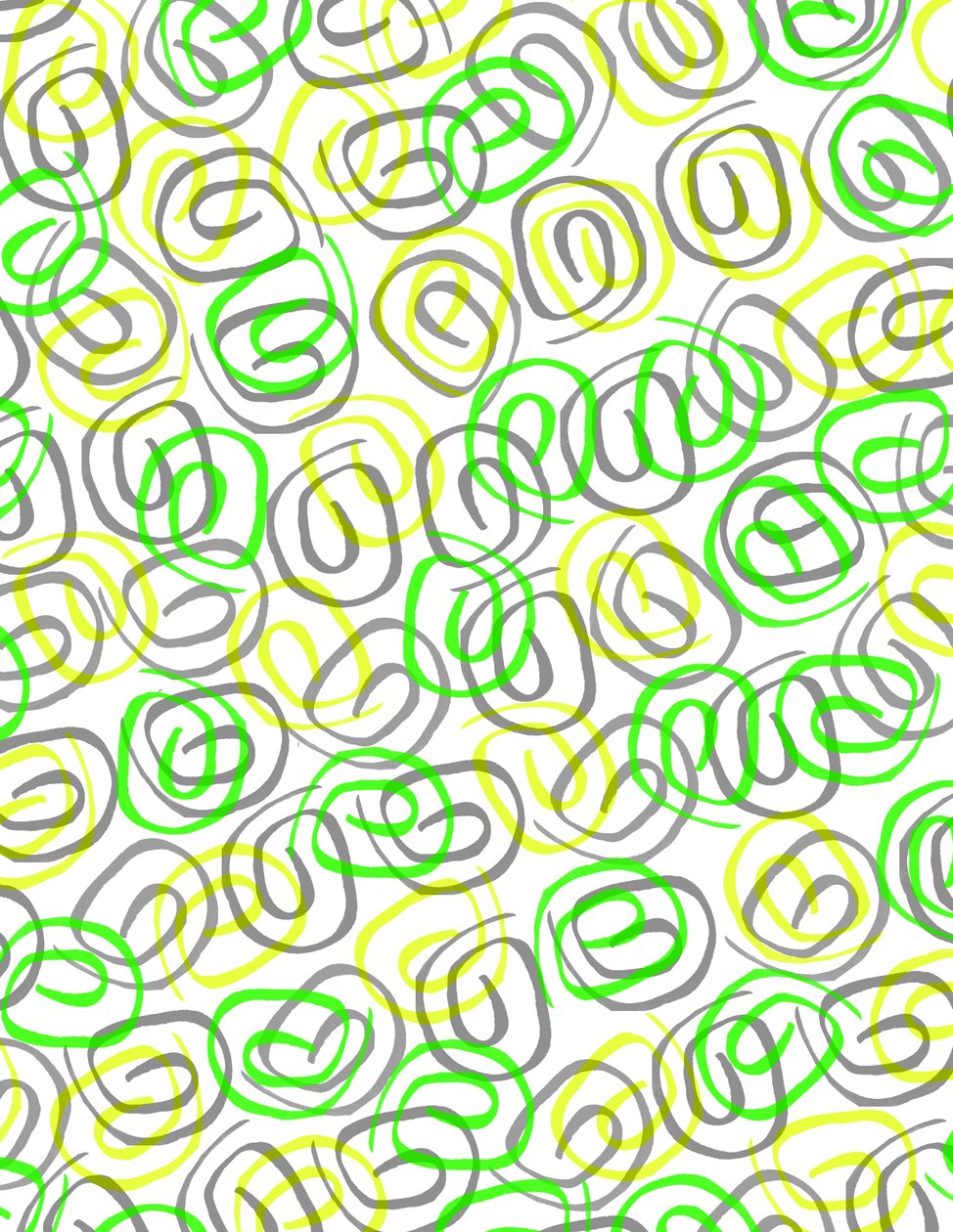 Twirls (digital) de Louisa Hereford