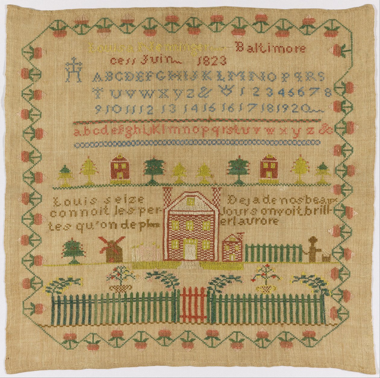 Sampler de Louisa Nenninger