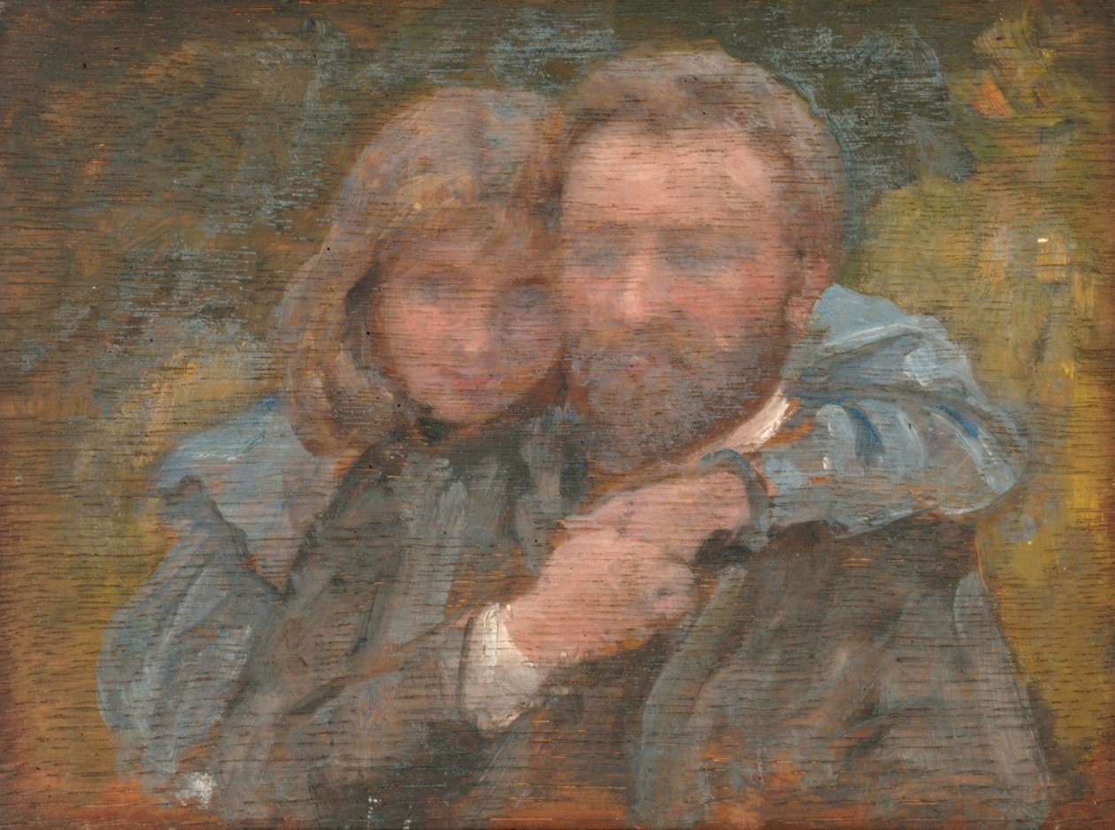 Enrico e Estella Canziani, 1880-1900.   de Louisa Starr