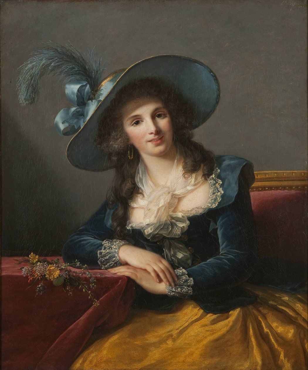 Retrato de Antoinette-Elisabeth-Marie d&39;Aguesseau, Condessa de Segur (1756-1828) de Elisabeth Louise Vigee Lebrun