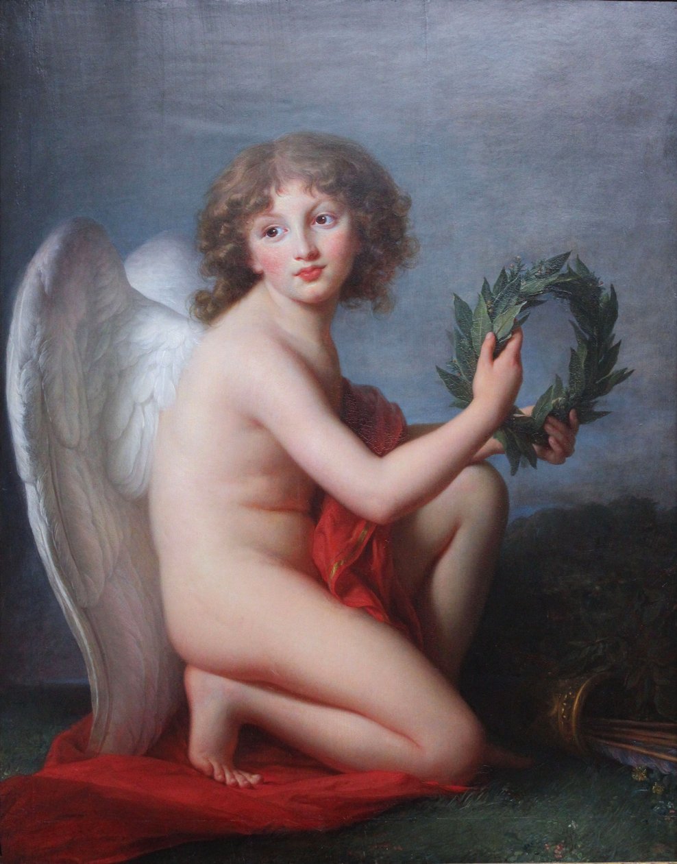 Retrato do príncipe Heinrich Lubomirski como gênio da fama de Elisabeth Louise Vigee Lebrun