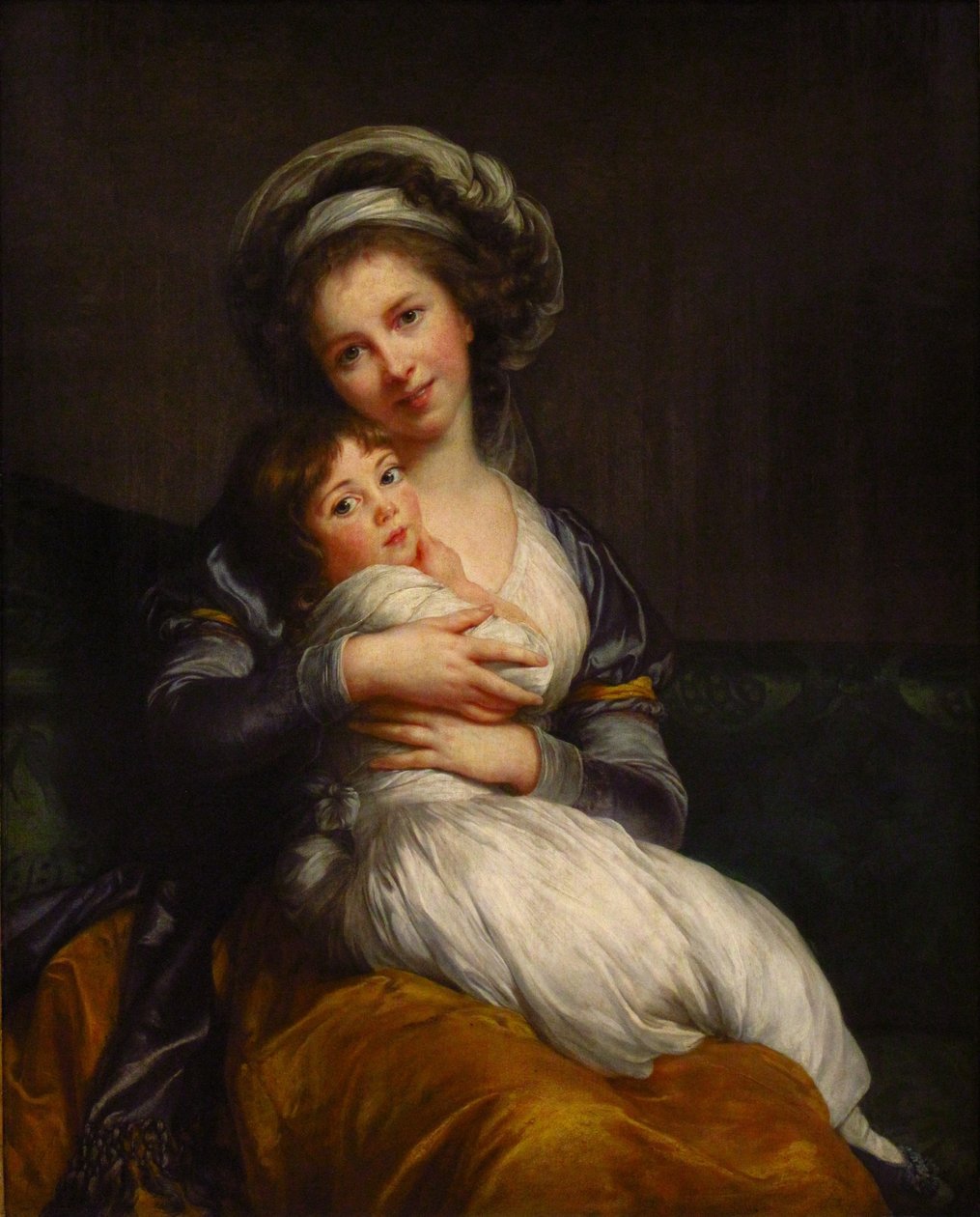 Madame Vigée-Le Brun e sua filha de Elisabeth Louise Vigee Lebrun