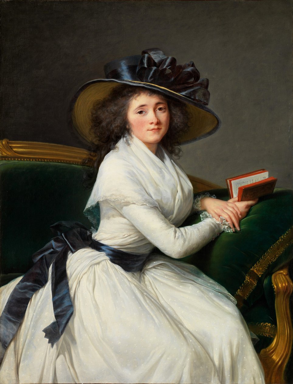 Retrato de Marie-Charlotte Bontemps (1762-1848), Condessa de La Chatre de Elisabeth Louise Vigee Lebrun