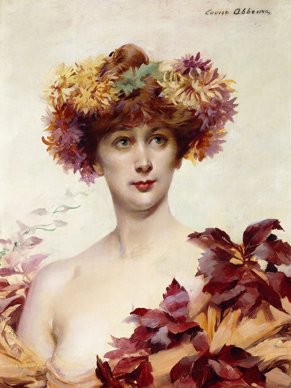 Um retrato de Sarah Bernhardt, de Louise Abbéma