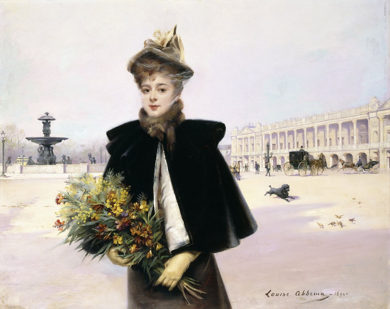 Manhã de abril de 1894 de Louise Abbéma