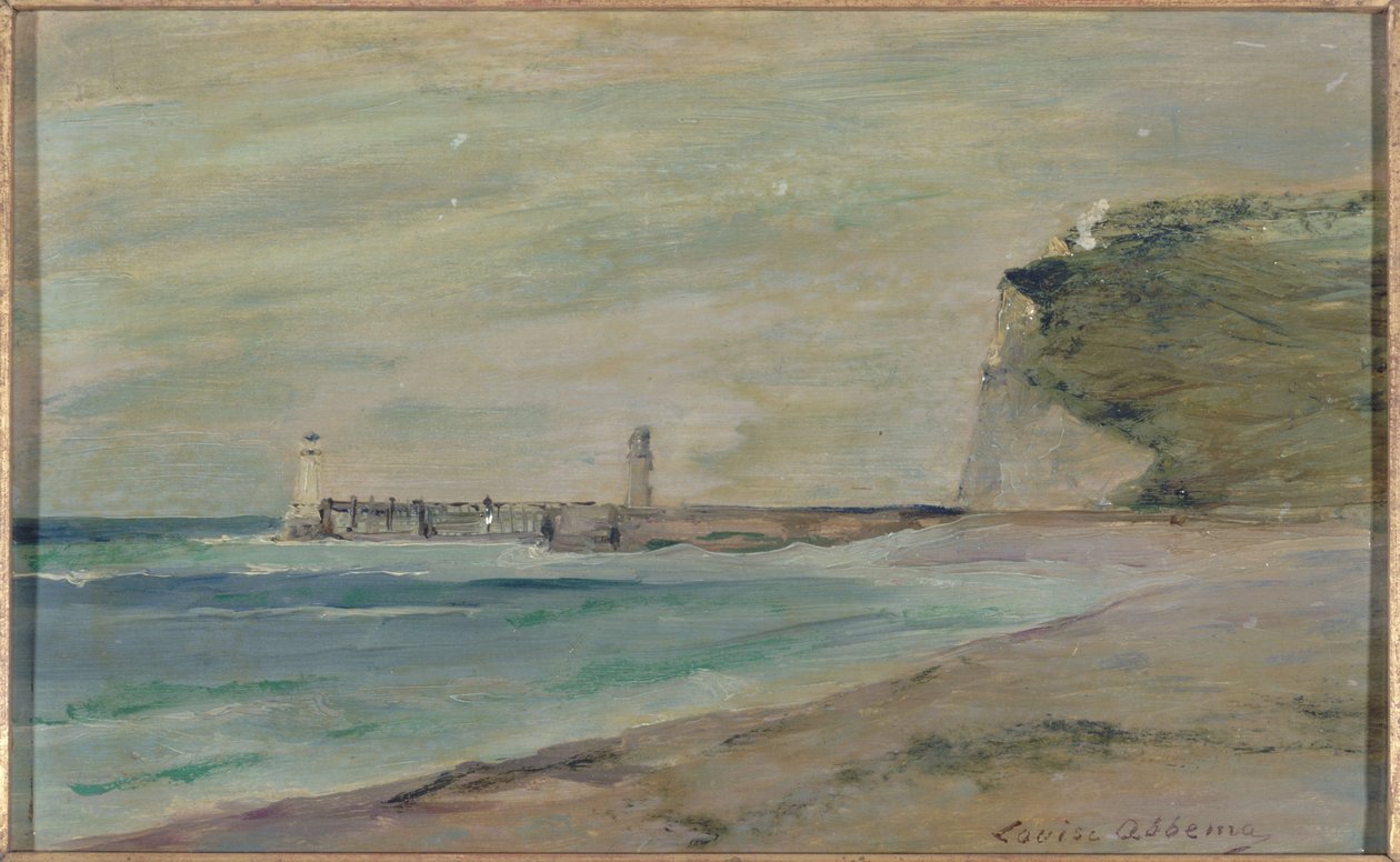 Paisagem de praia, Fécamp de Louise Abbéma