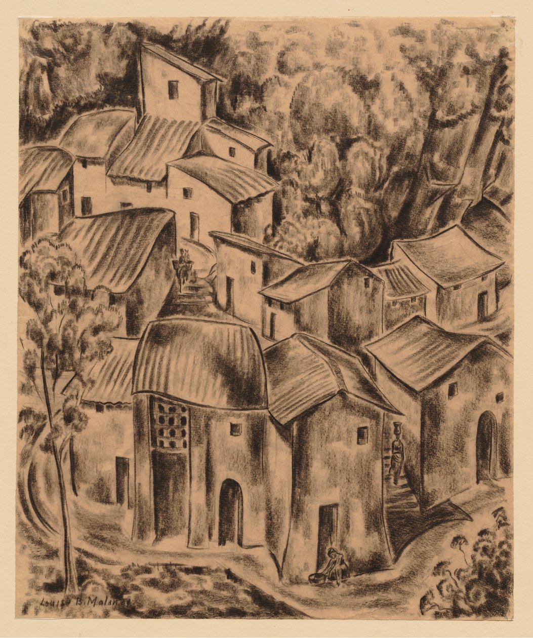 Barracas de boi de Louise B. Maloney