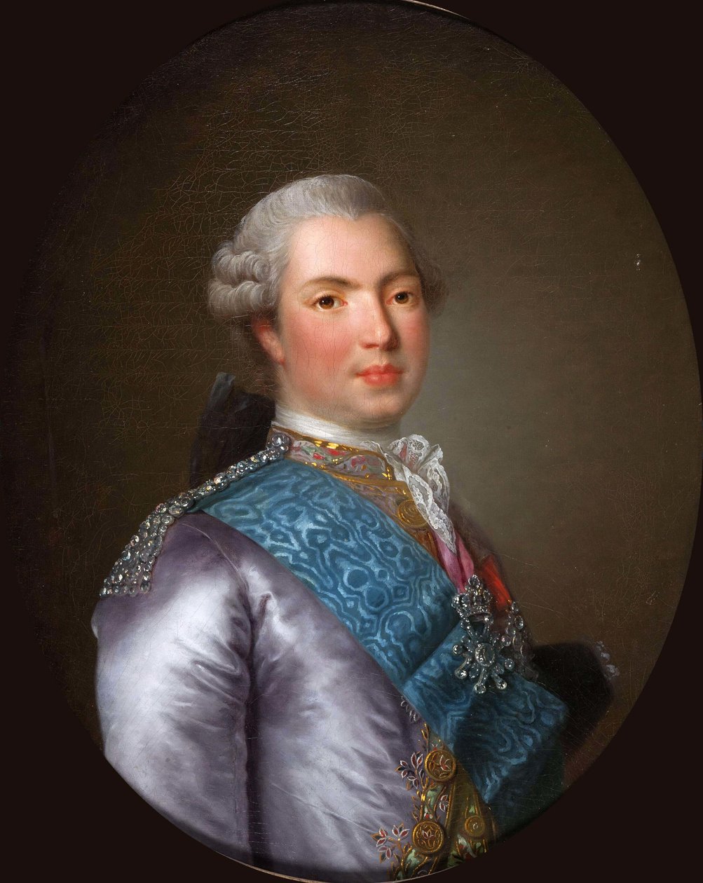 Luís Estanislau Xavier 1755-1824, Conde de Provence, 1773. de Elisabeth Louise Vigee Lebrun
