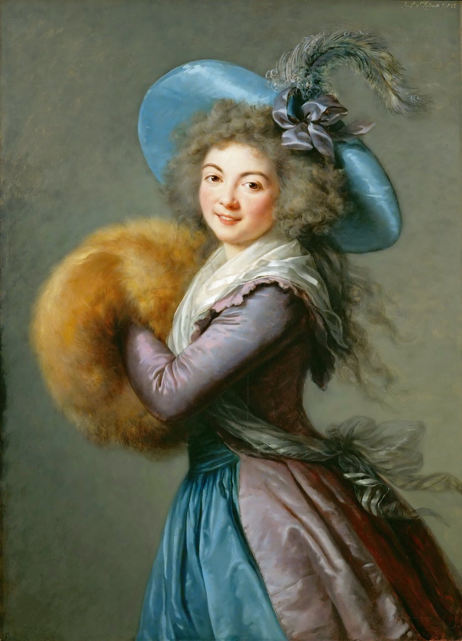 Retrato de Madame Molé-Raymond, 1786. de Elisabeth Louise Vigee Lebrun