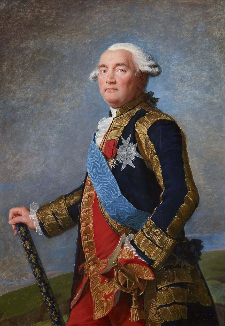Retrato de Philippe Henri, Marquês de Ségur 1724-1801, c. 1798. de Elisabeth Louise Vigee Lebrun