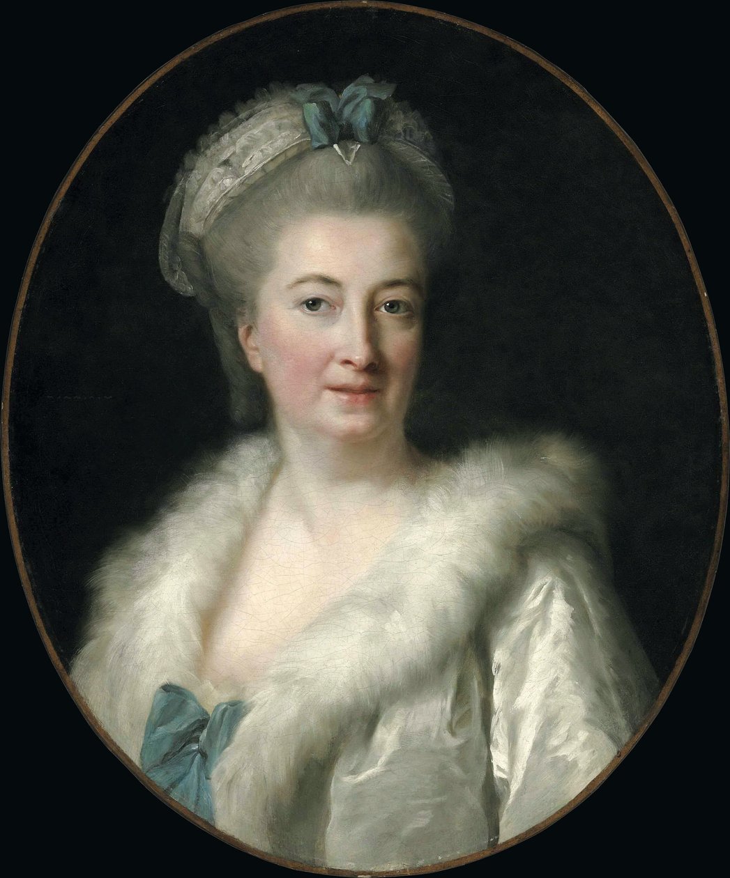 Retrato da mãe do artista, Madame Le Sèvre, nascida Jeanne Maissin 1728-1800, cerca de 1778. de Elisabeth Louise Vigee Lebrun