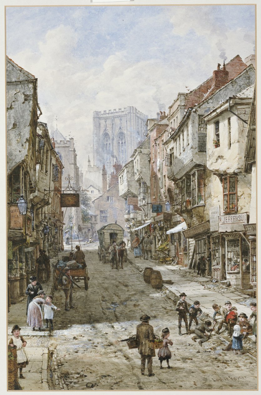 Portão de Foss, York de Louise Ingram Rayner