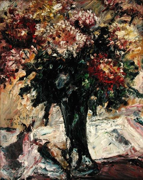 Crisântemos, 1922 de Lovis Corinth