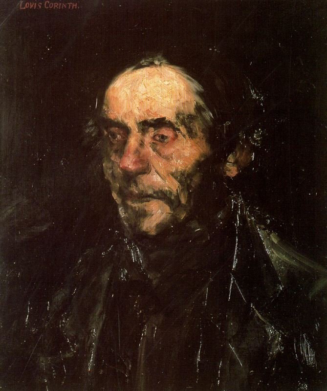 Homem velho de Lovis Corinth