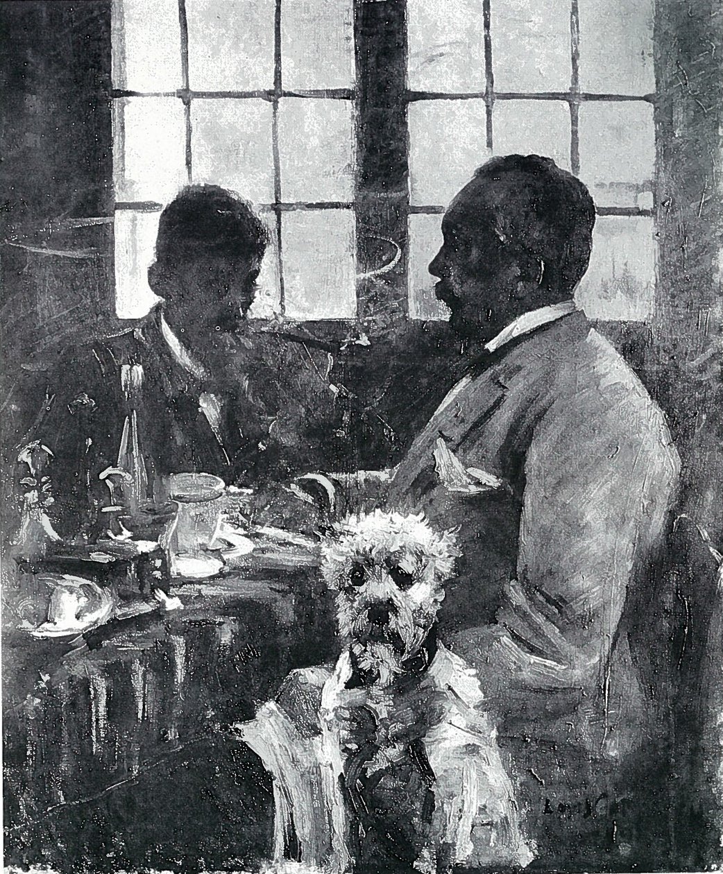 Estou Fruhstuckstischn de Lovis Corinth