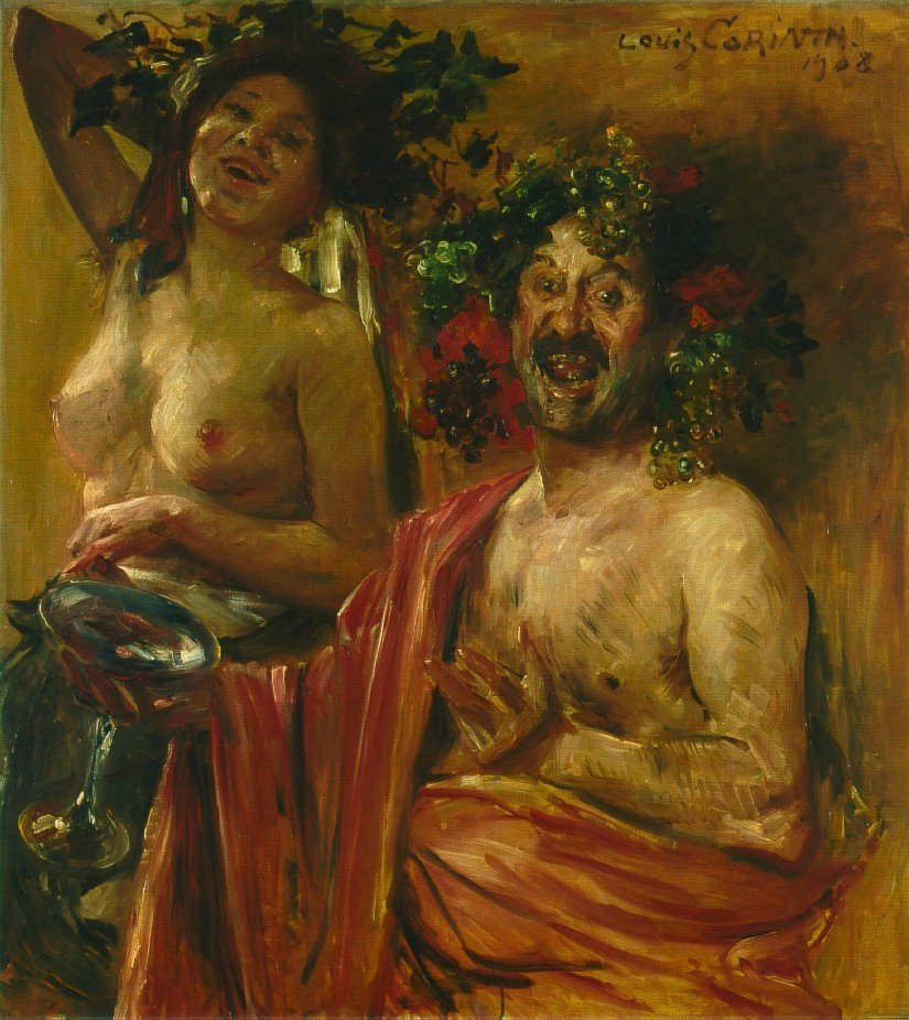 Bacchantenpaarn de Lovis Corinth