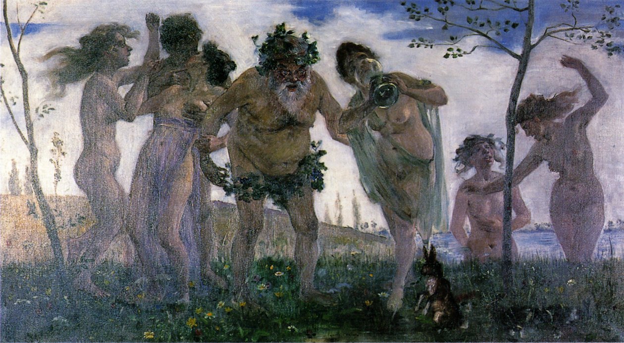 Bacchantenzugn de Lovis Corinth