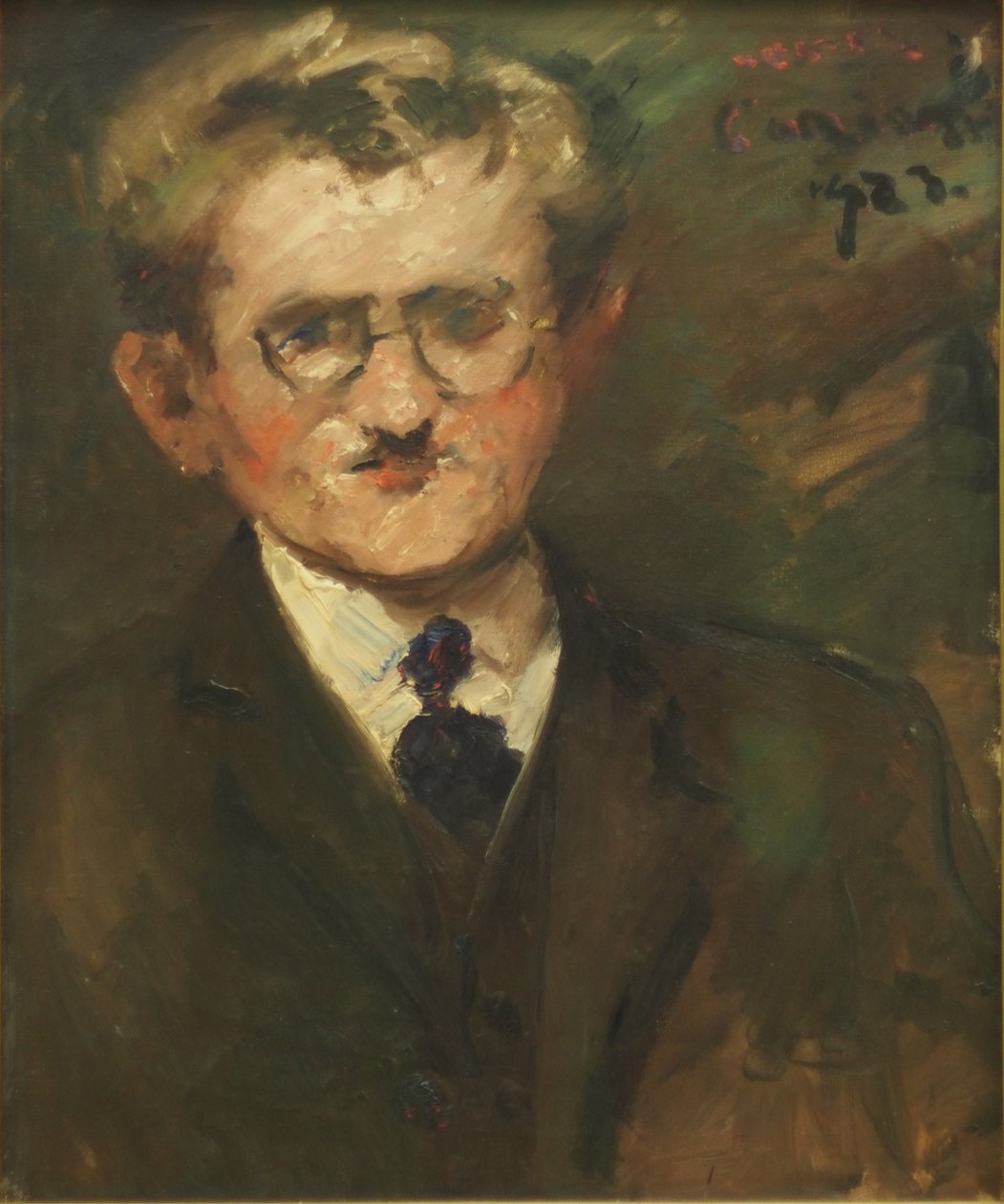 Retrato do Professor Paul Hans Ohmert.n de Lovis Corinth