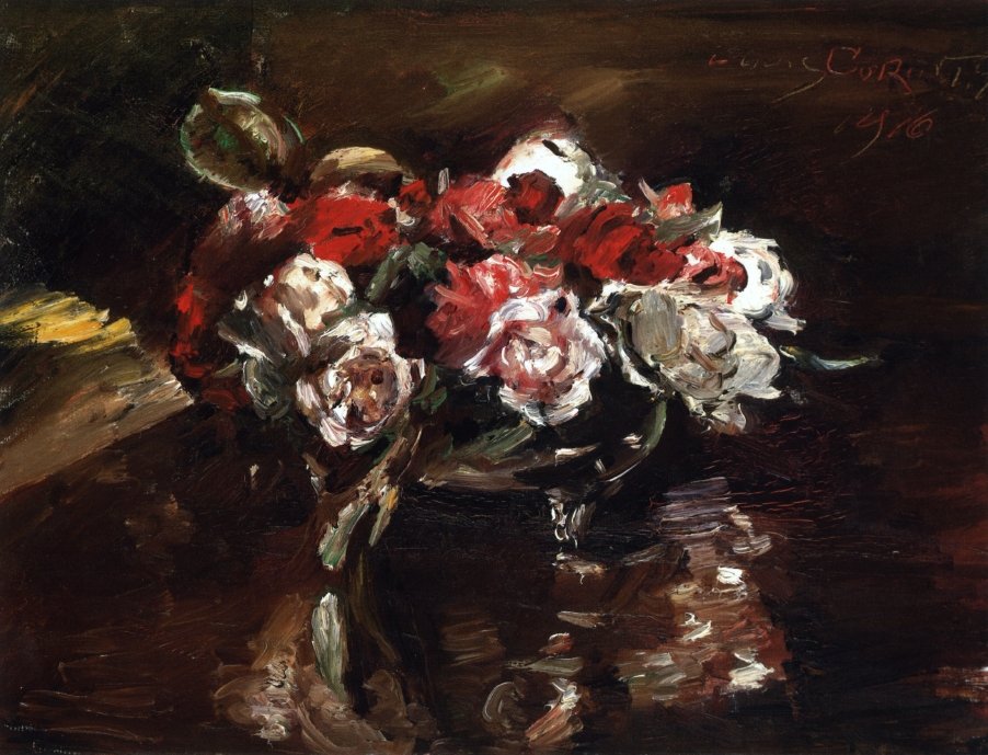 BlumenstilllebennEnglish: Floral ainda vida de Lovis Corinth