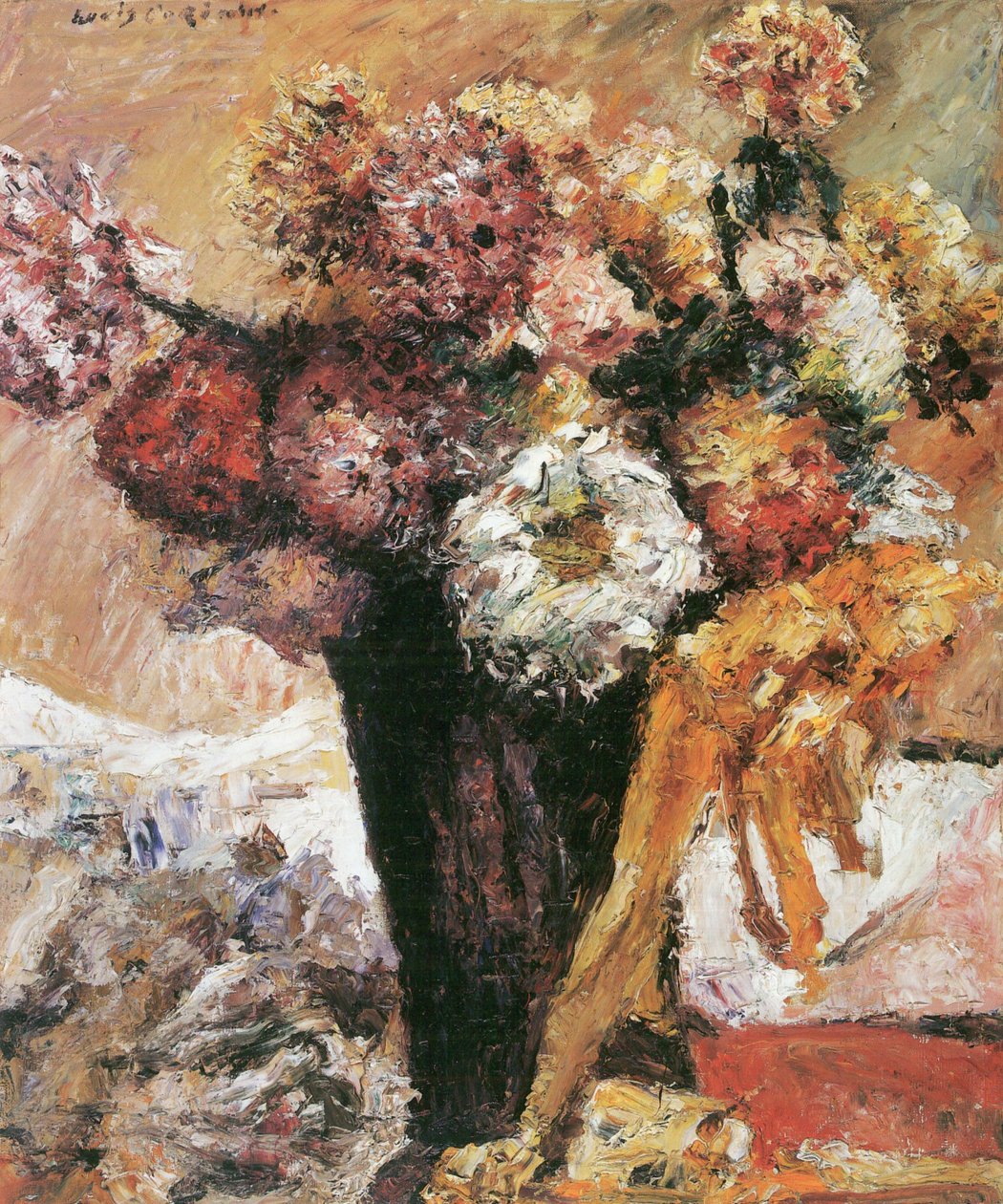 Crisântemos IIn de Lovis Corinth