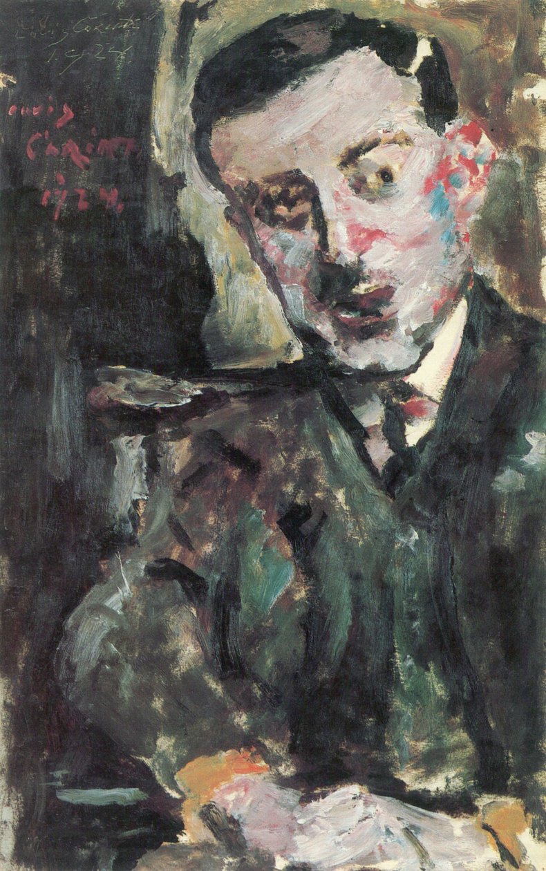 Dr. Arthur Rosin na cadeira de Lovis Corinth