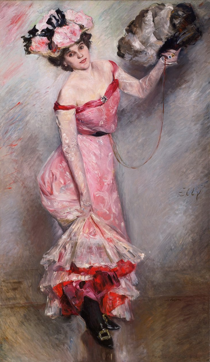 Ellynoil em canvasn192.1 x 112.1 cmnsigned br: Lovis Corinth twicen inscrito cr: EllynnDeutsch: Portrat Ellyn de Lovis Corinth