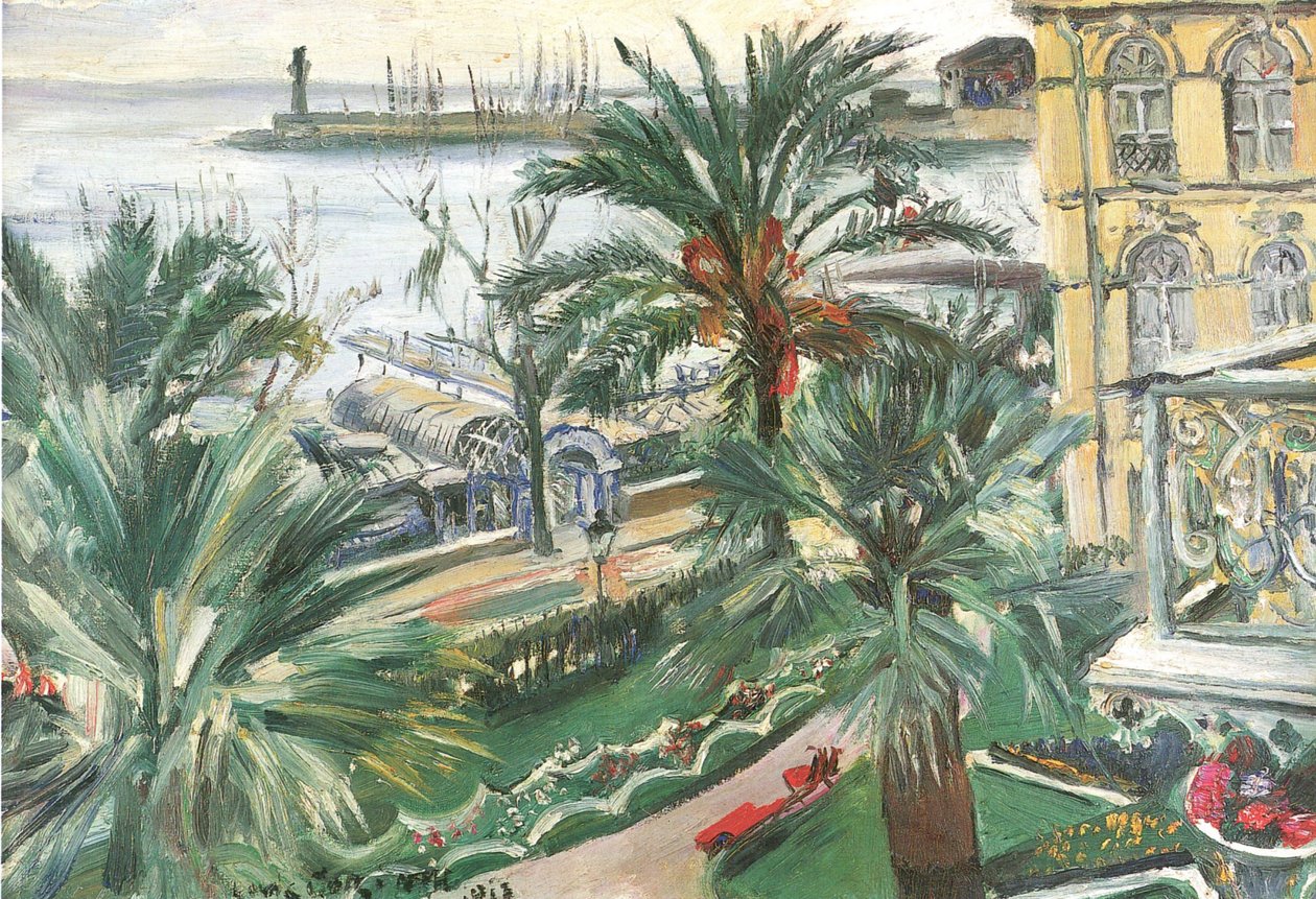 Menton France de Lovis Corinth