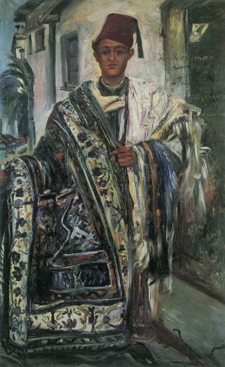 Revendedores de tapetes orientais de Lovis Corinth