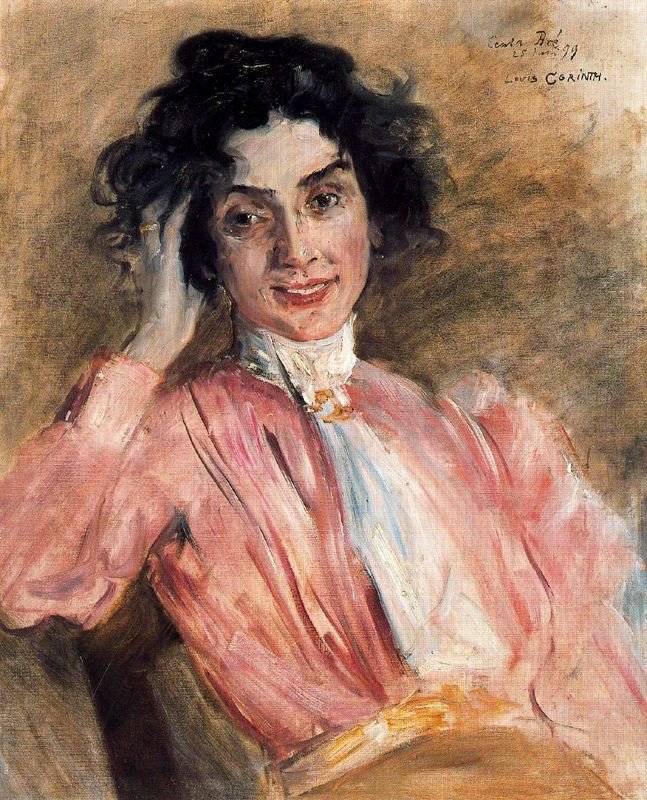 Portrat Centa Bren de Lovis Corinth