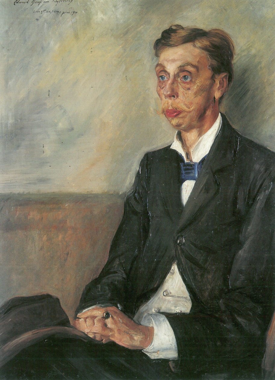 Retrato Eduard Graf von Kayserlingn de Lovis Corinth
