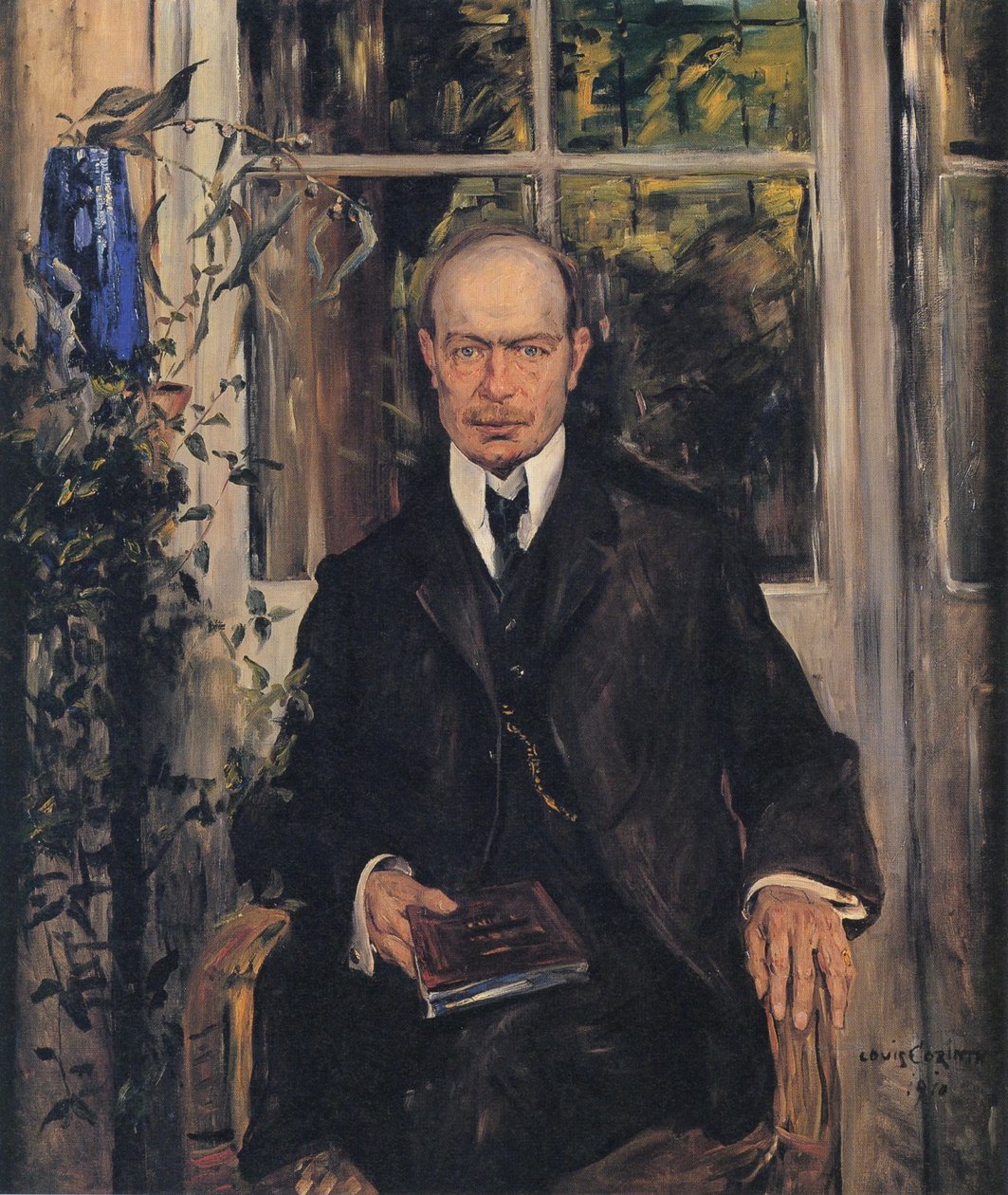 Portrat Henry B. Simmsn de Lovis Corinth