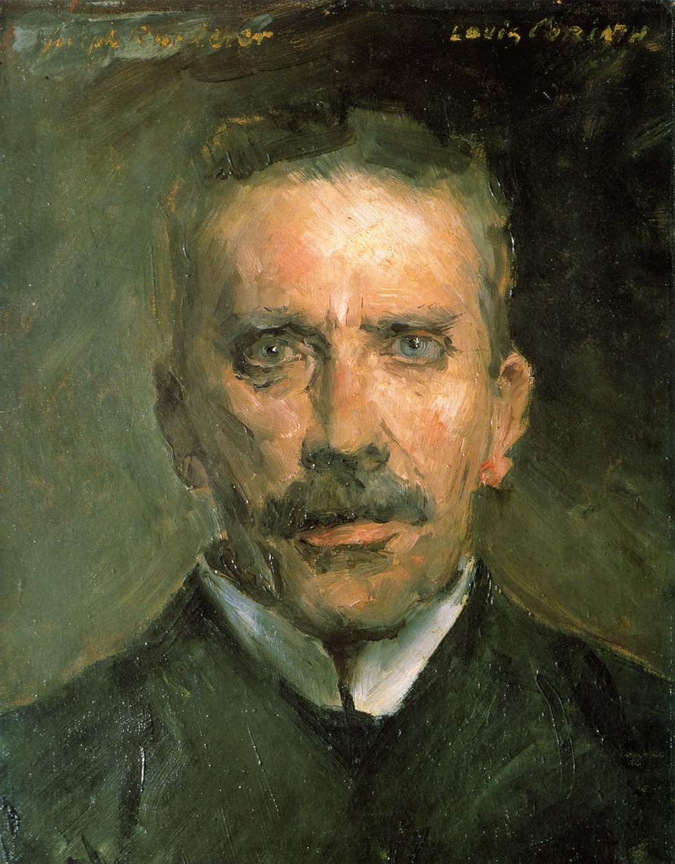 Retrato do poeta Josef Ruederer de Lovis Corinth