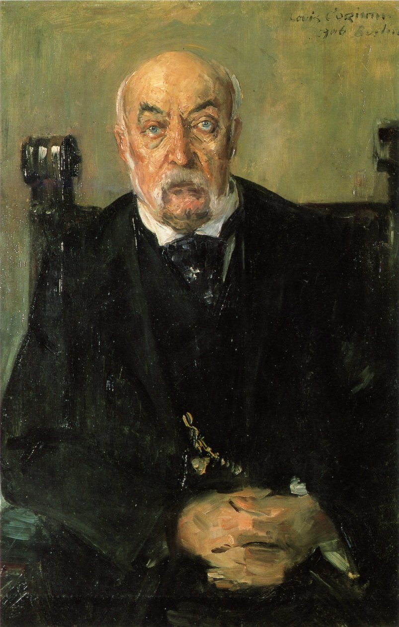Retrato do chefe dos comandantes Zollnern de Lovis Corinth