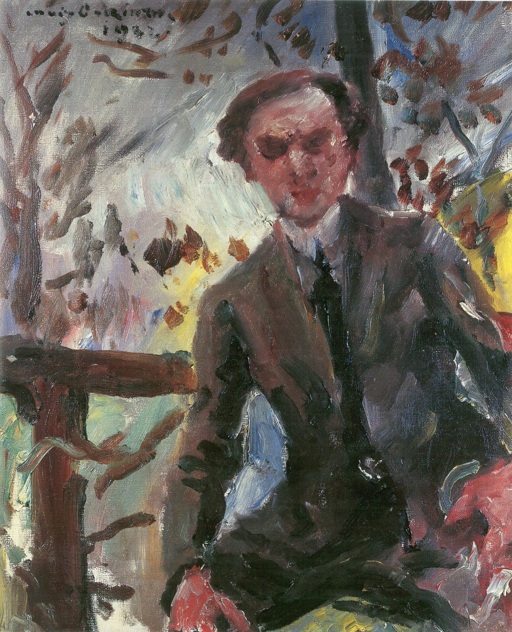 Retrato do pintor Leo Michelsonn de Lovis Corinth