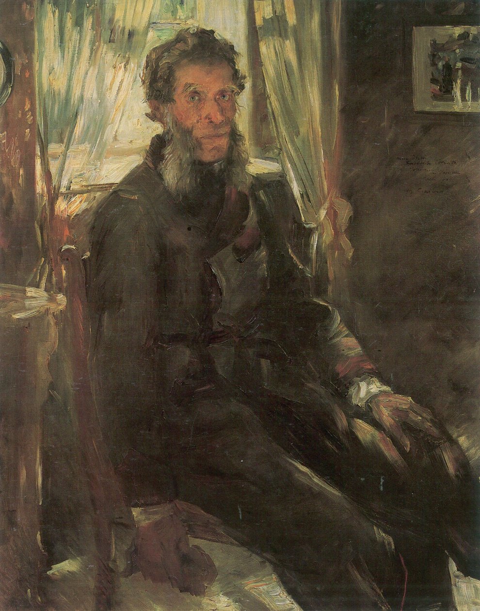 Retrato de Ohm Friedrich Corinthn de Lovis Corinth