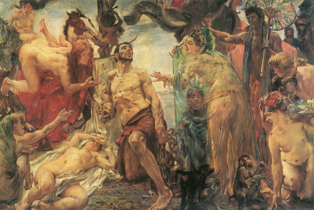 Tentação de Santo Antônio depois de Gustave FlaubertnInglês: Tentação de Santo Antônio depois de Gustave Flaubertn de Lovis Corinth