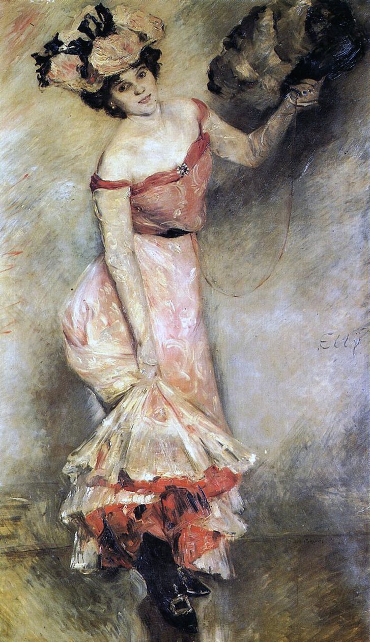 Elly, 1889 de Lovis Corinth